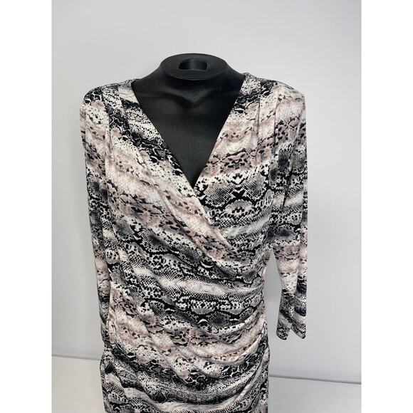 Calvin Klein NWT Snake Print Dress (B7#8) - Picture 4 of 7